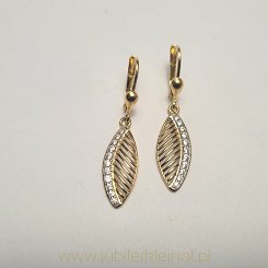 Kolczyki wiszące próba 585