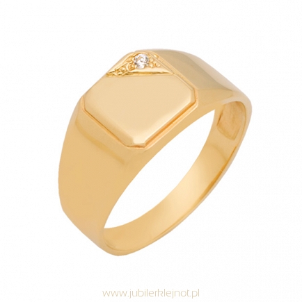 Sygnet złoty próby 585