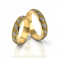 Obrączki złote próby 585