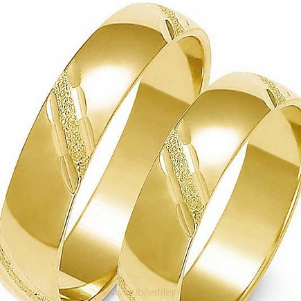 Obrączki złote próby 585