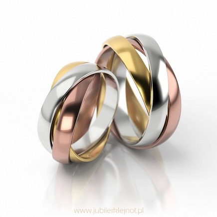 Obrączki złote próby585