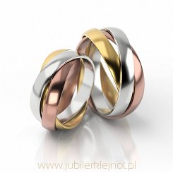 Obrączki złote próby585