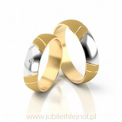Obrączki złote próby 585