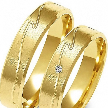 Obrączki złote próby 585