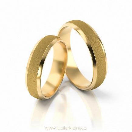 Obrączki złote próby 585