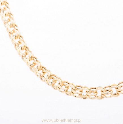 Łańcuszek złoty próby 585 splot galibardi 