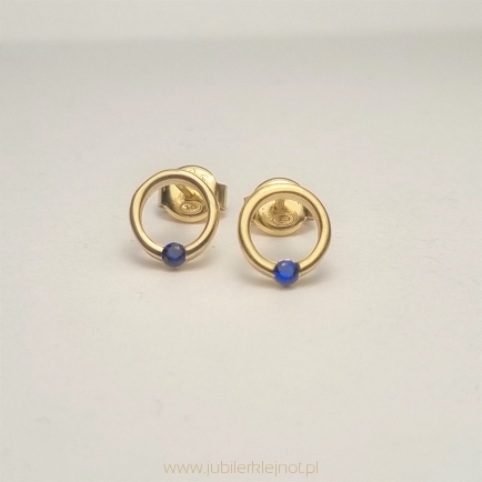 Kolczyki próba złota 585 