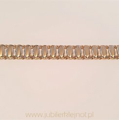 Bransoletka złota wykonana ze złota próby 585