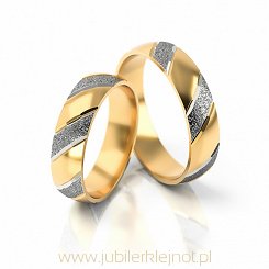 Obrączki złote próby 585