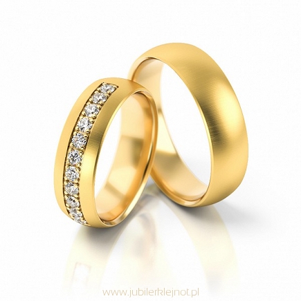 Obrączki złote próby585