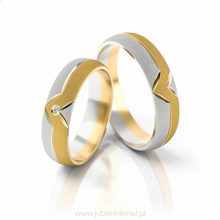 Obrączki złote próby 585