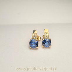 Kolczyki próba złota 585 