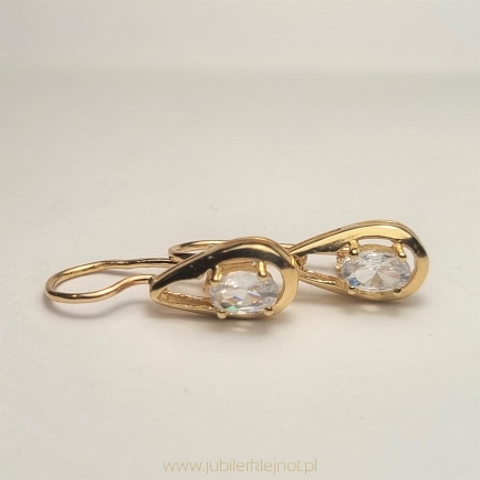 Kolczyki wiszące próba 585