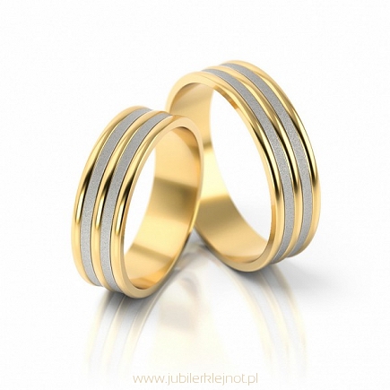 Obrączki złote próby585