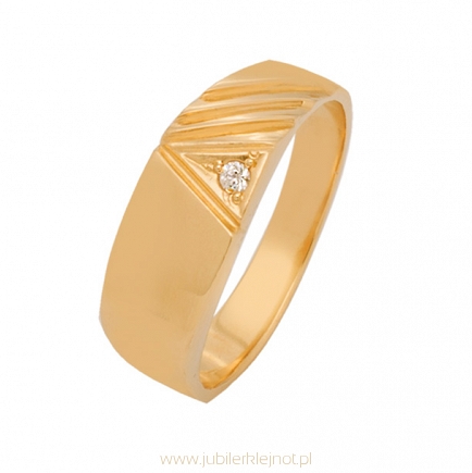 Sygnet złoty próby 585