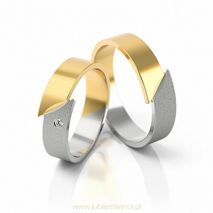 Obrączki złote próby 585