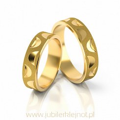 Obrączki złote próby585