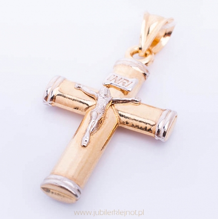 Krzyż złoty próby 585 