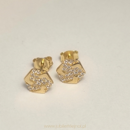 Kolczyki  próba złota 585 