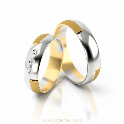 Obrączki złote próby585