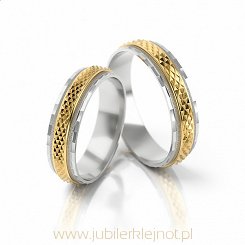 Obrączki złote próby 585