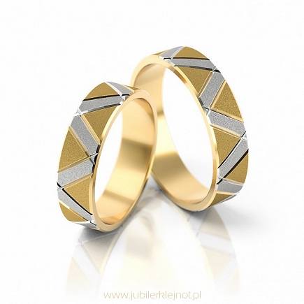 Obrączki złote próby 585