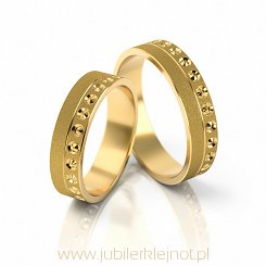 Obrączki złote próby585
