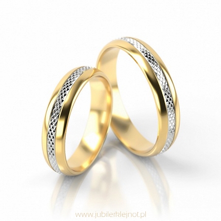 Obrączki złote próby 585